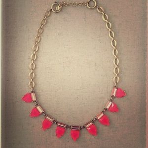 Stella & Dot Pink Eye Candy Necklace